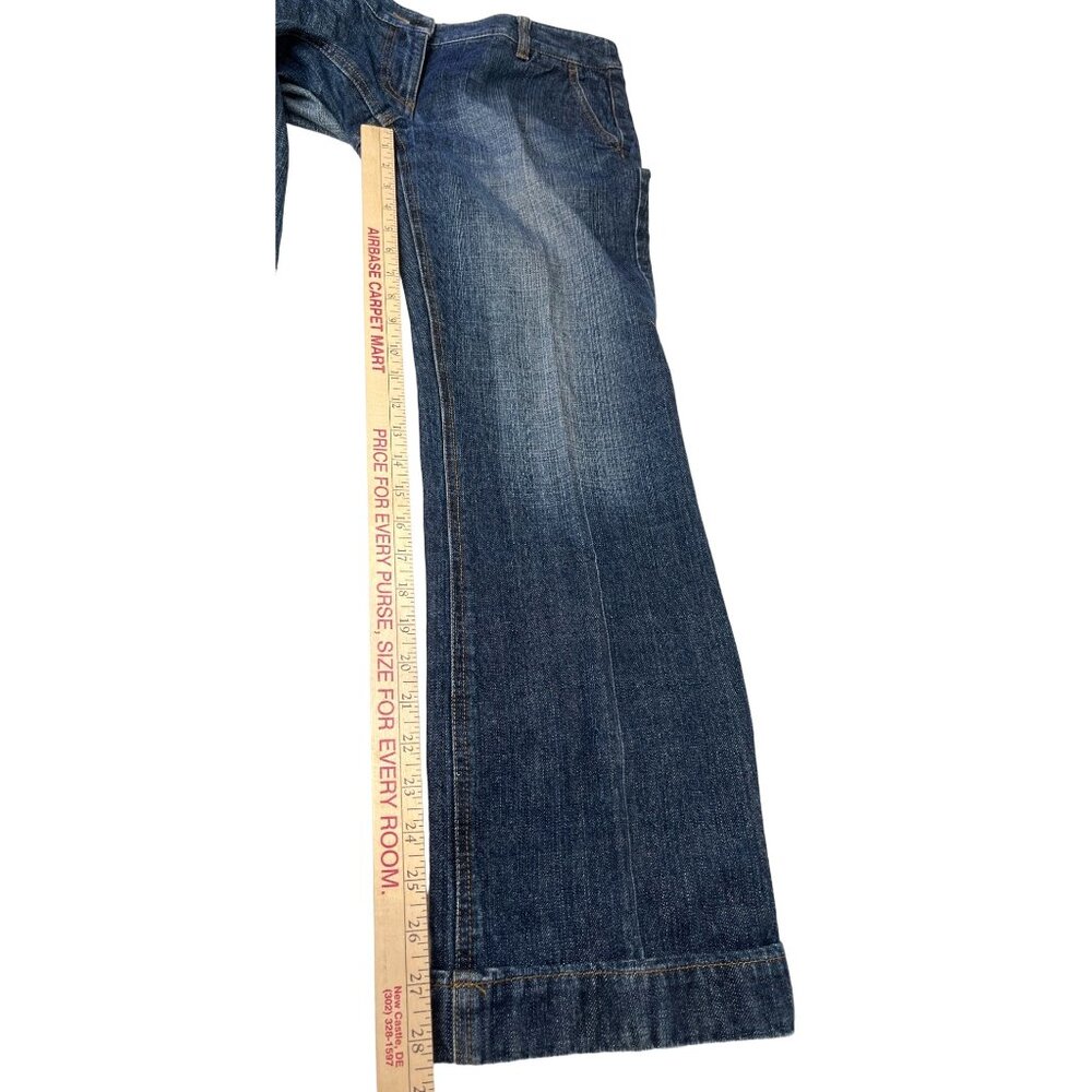 Context Size 4 Blue Cotton Jeans Context Jeans Woman Size 4 Blue Denim 84a - Picture 5 of 12